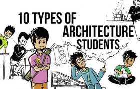 انواع مختلف دانشجویان معماری در 10 دسته و شخصیت